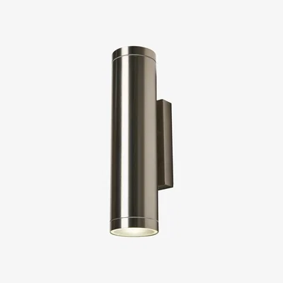 BHS.com Fabio Outdoor Up & Down Wall Light, Steel