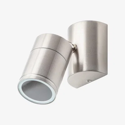 BHS.com Delting Adjustable Outdoor Wall Light, Stainless Steel