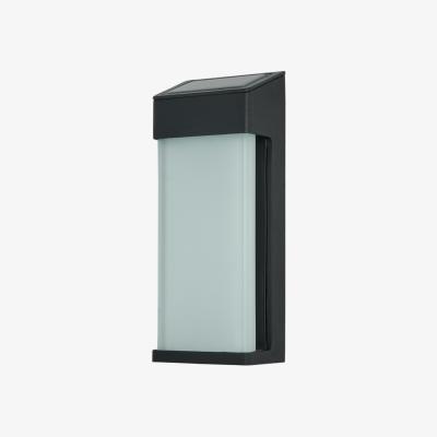 BHS.com Gunay LED Outdoor Solar Wall Light, Black