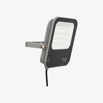 BHS.com Aster LED 50 Watt Outdoor Solar Flood Light, Grey