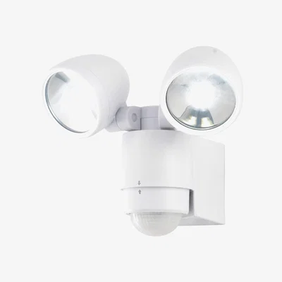 BHS.com Orion Twin LED Spotlight with PIR Sensor, White