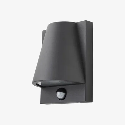 BHS.com Wilbur Outdoor Wall Light with PIR Sensor, Anthracite