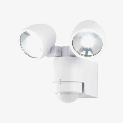 BHS.com Orion Twin LED Spotlight with PIR Sensor, White