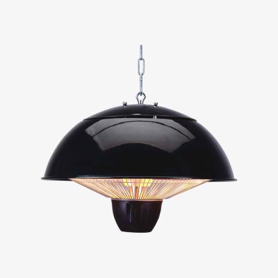 BHS.com 1500 Watt LED Pendant Halogen Element Patio Heater, Black
