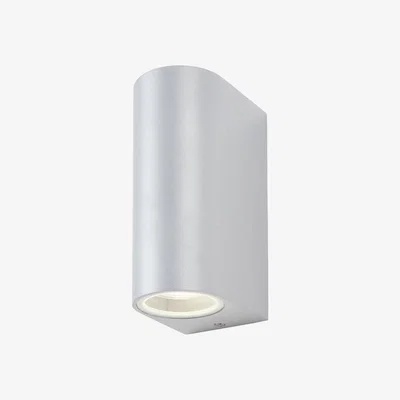 BHS.com Smithe Up and Down Outdoor Wall Light, Silver