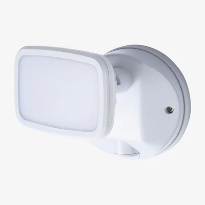 BHS.com Wilson Single 10 Watt LED Outdoor Flood Light, White