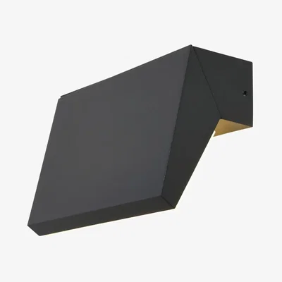 BHS.com Juno Outdoor LED Up or Down Adjustable Wall Light, Anthracite