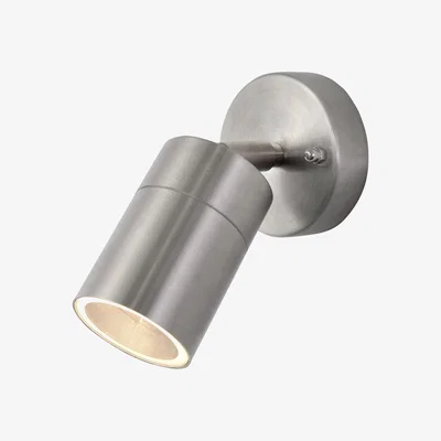 BHS.com Jared Single Outdoor Wall Light, Stainless Steel