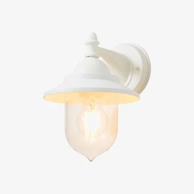 BHS.com Trent Outdoor Fisherman Style Lantern Wall Light, Ivory