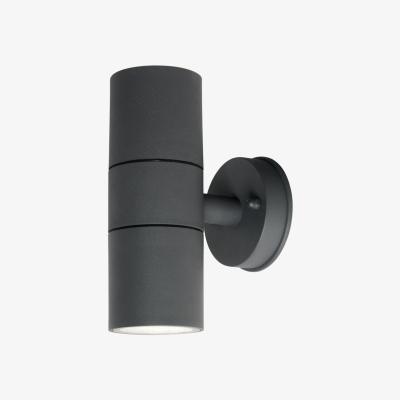 BHS.com Roy Outdoor Up & Down Wall Light with Tempered Glass, Anthracite