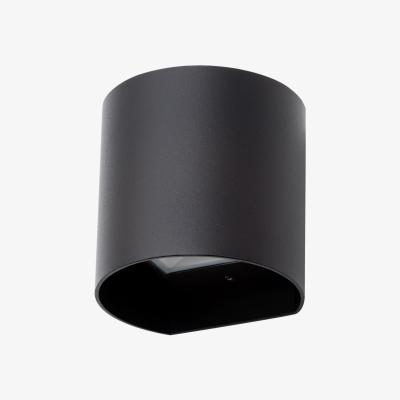 BHS.com Davis Outdoor LED Rounded Up and Down Wall Light, Black