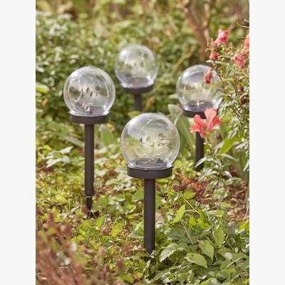 Cox and Cox Four Globe Stake Lights