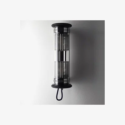 The Conran Shop In The Tube 100-350 Outdoor Wall Light Silver Reflector Silver Mesh IP64