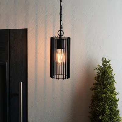 Dunelm Reno Industrial Adjustable Outdoor Pendant Light
