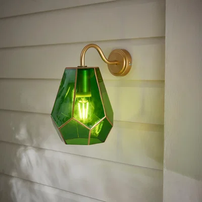 Dunelm Hartnell Art Deco Outdoor Wall Light