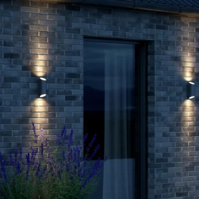 Dunelm Nordlux Nico Round Outdoor Wall Light