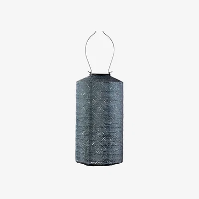 Dunelm Fallen Fruits Cylinder Topaze Solar Lantern