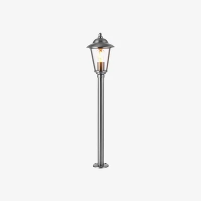 Dunelm Vogue Klien Outdoor Post Light 80cm Stainless Steel