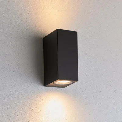 Dunelm Lamont Outdoor Wall Light Black