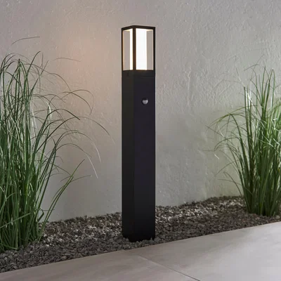 Dunelm PIR Pathfinder Outdoor Light Black