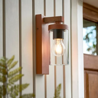 Dunelm Fulton Industrial Indoor Outdoor Wall Light