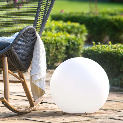 Dunelm Campanula Rechargable LED Outdoor Ball Lamp MultiColoured