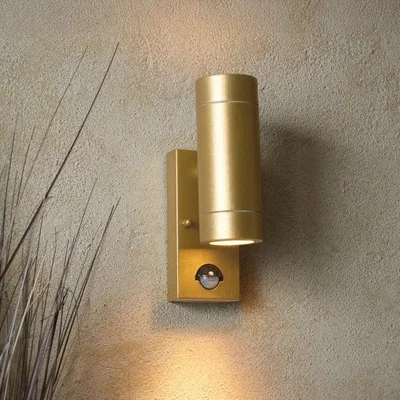 Dunelm Billy Modern PIR Outdoor Wall Light