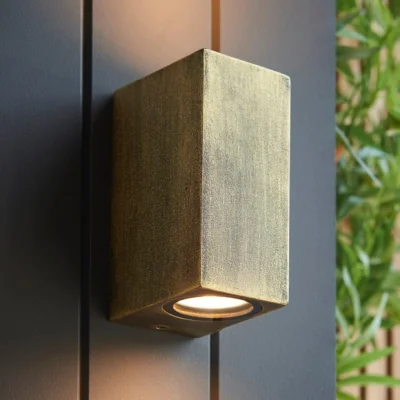Dunelm Lamont 2 Light Outdoor Wall Light