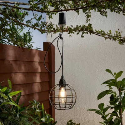 Dunelm Industrial LED Outdoor Pendant Light
