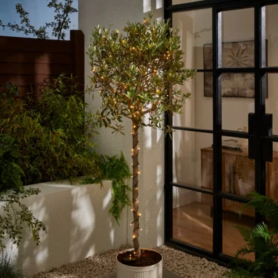 Dunelm Black Copper 100 LED String Lights