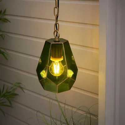 Dunelm Hartnell Art Deco Adjustable Outdoor Pendant Light
