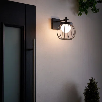 Dunelm Lanesra Outdoor Wall Light Charcoal