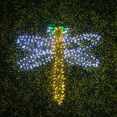 Dunelm Lit Dragonfly Garden Motif