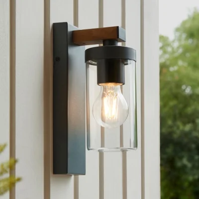 Dunelm Fulton Industrial Indoor Outdoor Wall Light