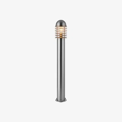 Dunelm Vogue Mullin Outdoor Post Light 100cm Stainless Steel