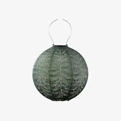 Dunelm Fallen Fruits Medium Round Folia Solar Lantern