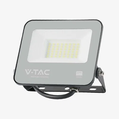 Dunelm V-TAC 30W LED Floodlight Outdoor Wall Light Black