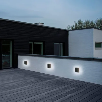Dunelm Nordlux Atego Square Outdoor LED Wall Light