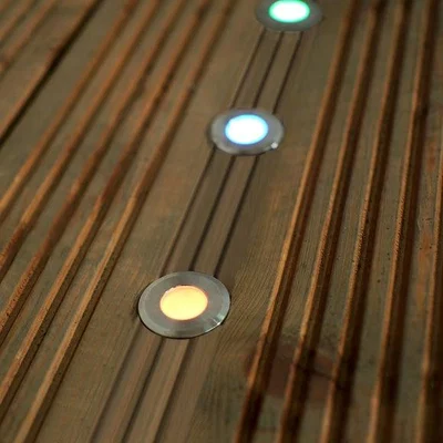 Dunelm Set of 4 Luna Colour Changing LED Outdoor Solar Lights