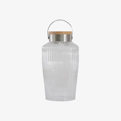 Dunelm Walden Solar Lamp Clear