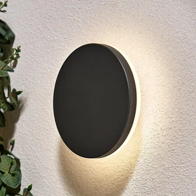 Homebase Tetbury LED Round Outdoor Wall Light