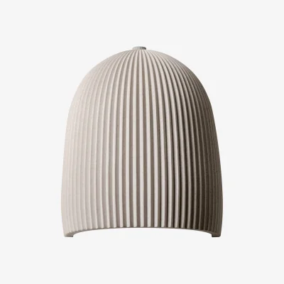 Industville Ramsay Outdoor & Bathroom Cone Wall Light - Ivory
