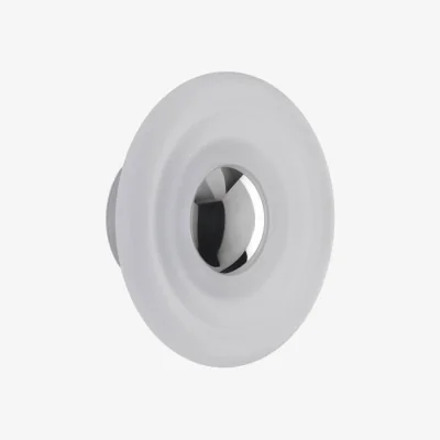 Made in Design Press Surface Mini Outdoor wall light glass white / LED - Ø 21.5 cm - Tom Dixon