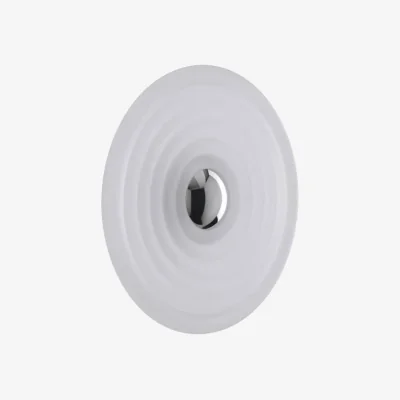 Made in Design Press Large Surface Outdoor wall light glass white / LED - Ø 35 cm - Tom Dixon