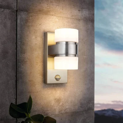 Pagazzi Atollari 2-Light Silver LED Outdoor Wall Light