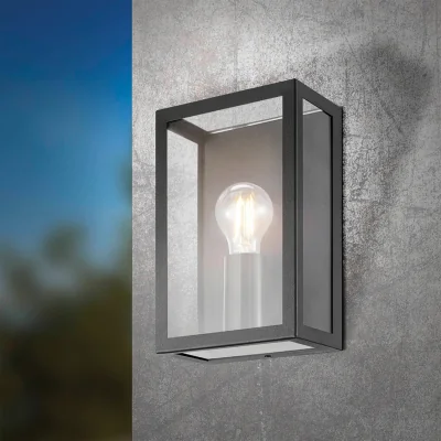 Pagazzi Alamonte Black Outdoor Wall Light