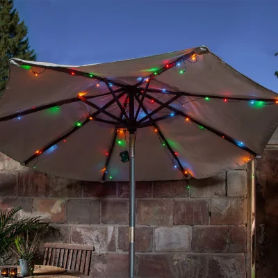 Pagazzi Multicoloured Outdoor Fairy Lights (64 Lights)