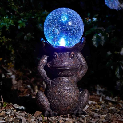The Range Solar Gazing Frog - Brown