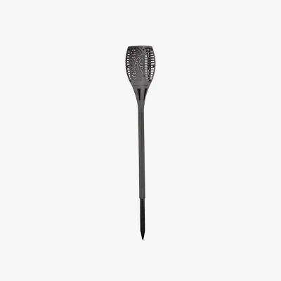 The Range Pack Of 2 Smart Solar Cool Flame Compact Torches - Black