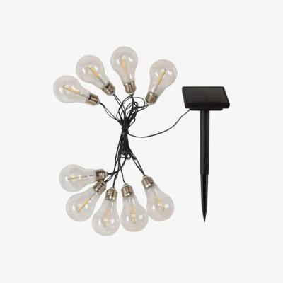 The Range Eureka Retro Solar Bulb String Lights  - White